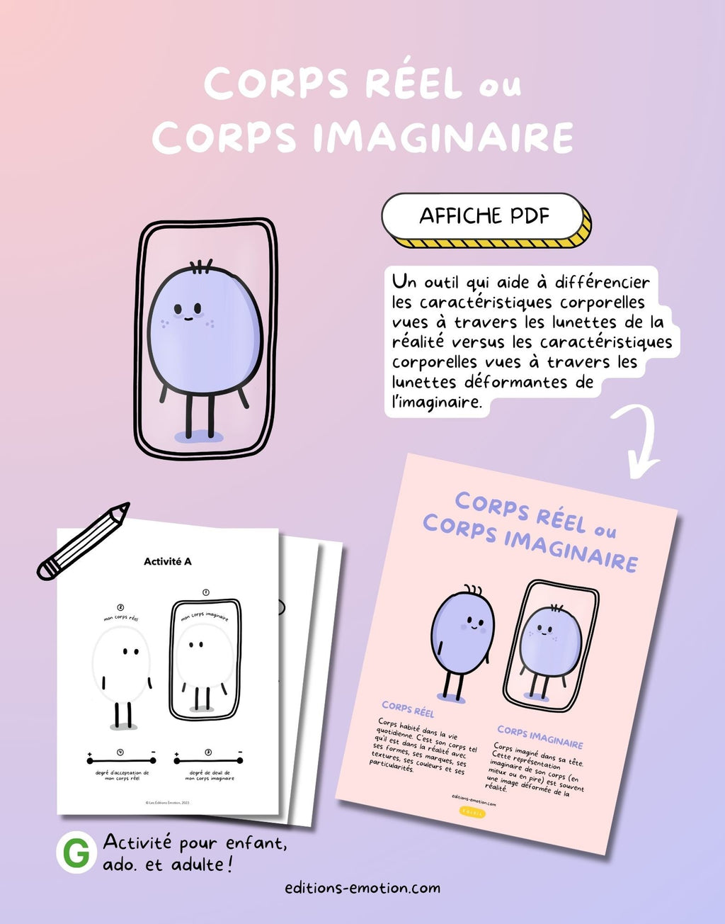 PsyP - Corps réel ou corps imaginaire | PDF Éditions Émotion