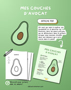 Affiche - Mes couches d'avocat | Les Éditions Émotion