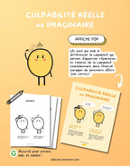Affiche - Culpabilité réelle ou culpabilité imaginaire | Les Éditions Émotion