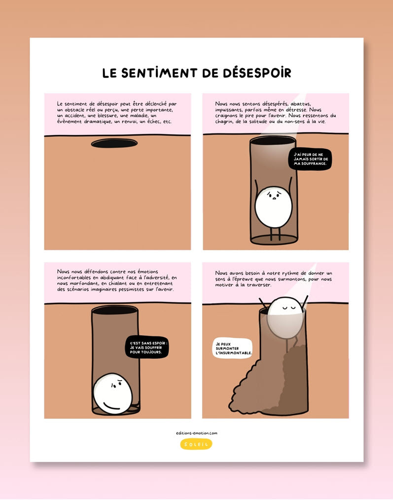 Les sentiment en BD - Désespoir | PDF Éditions Émotion