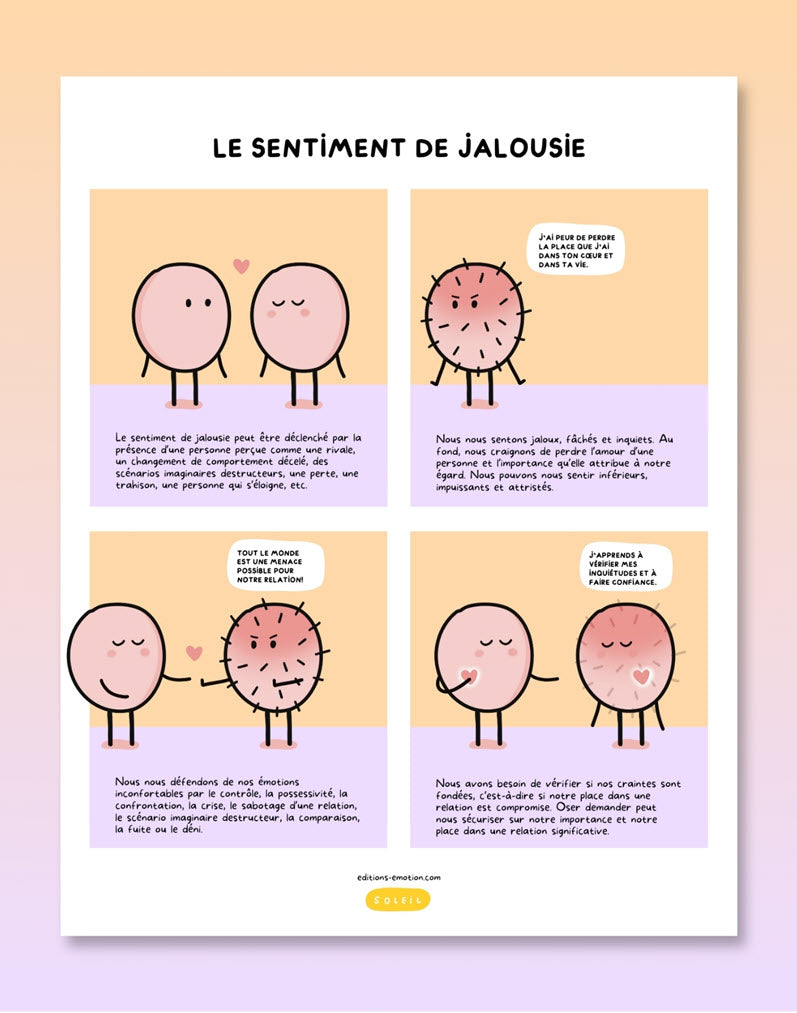 Les sentiment en BD - Jalousie | PDF Éditions Émotion
