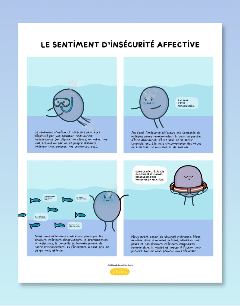 Les sentiment en BD - Insécurité affective | PDF Éditions Émotion