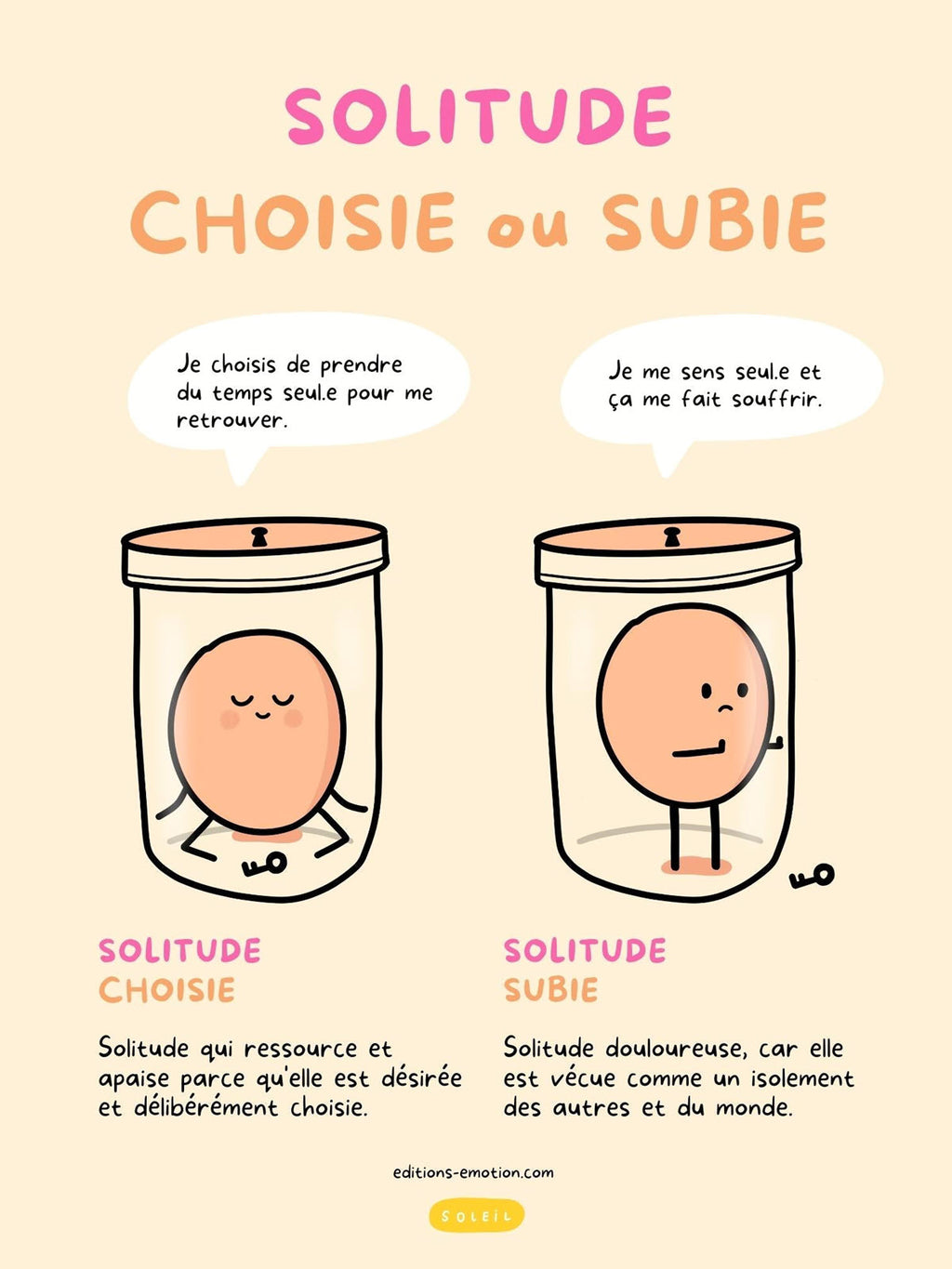 Solitude choisie ou subie | PDF Éditions Émotion