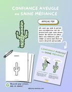 Affiche - Confiance aveugle ou saine méfiance | Les Éditions Émotion