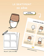 Les sentiment en BD - Gêne | PDF Éditions Émotion