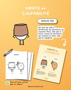 Affiche - Honte ou culpabilité | Les Éditions Émotion