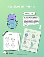 Affiche - Les écosentiments | Les Éditions Émotion