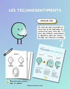 Affiche - Les technosentiments | Les Éditions Émotion