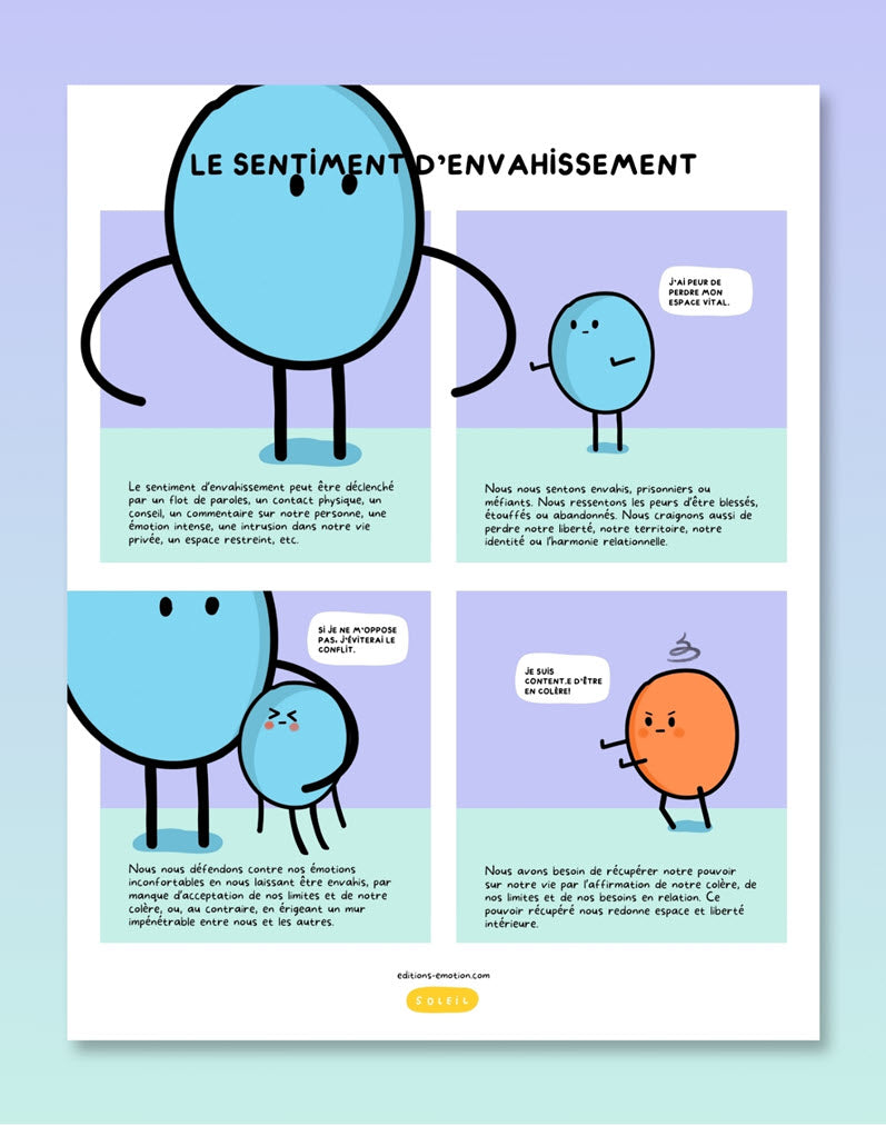 Les sentiment en BD - Envahissement | PDF Éditions Émotion