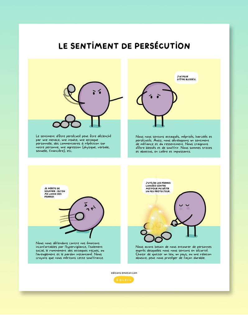 Les sentiment en BD - Persécution | PDF Éditions Émotion