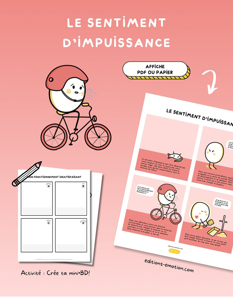 Les sentiment en BD - Impuissance | PDF Éditions Émotion