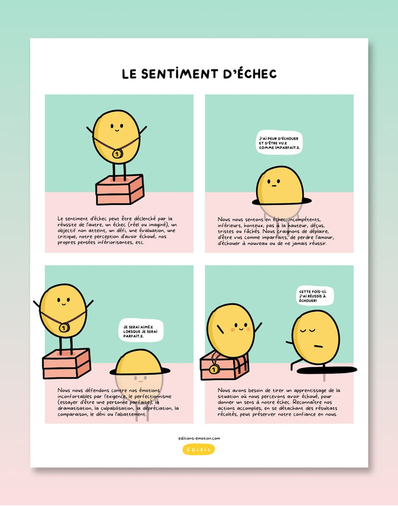 Les sentiment en BD - Échec | PDF Éditions Émotion