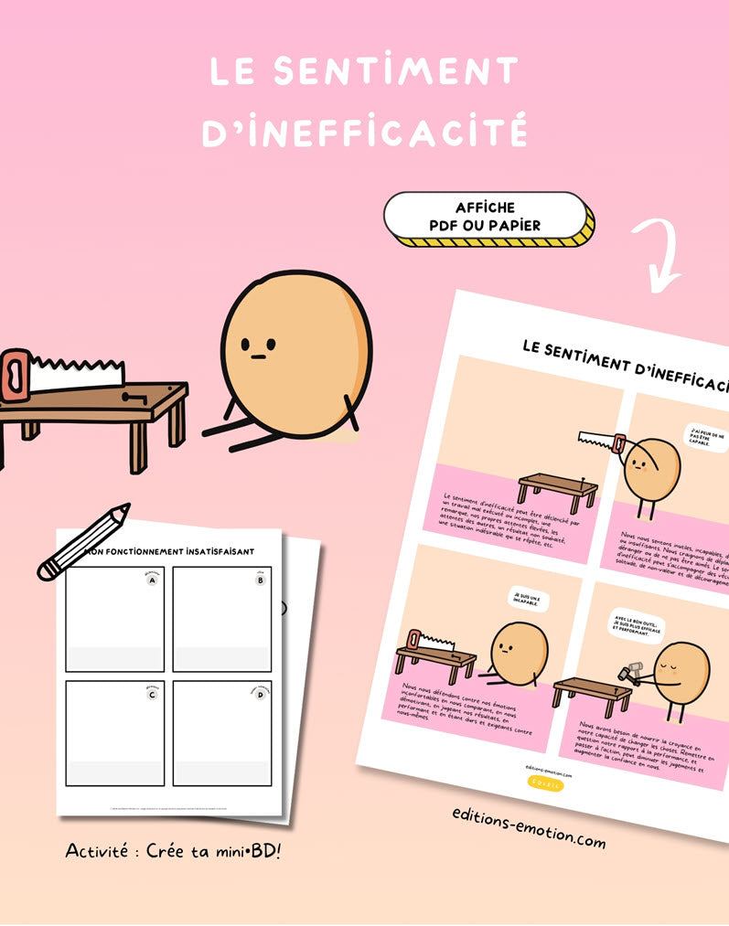 Les sentiment en BD - Inefficacité | PDF Éditions Émotion