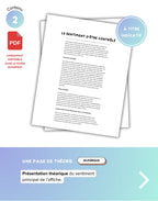 Les sentiment en BD - Insécurité affective | PDF Éditions Émotion