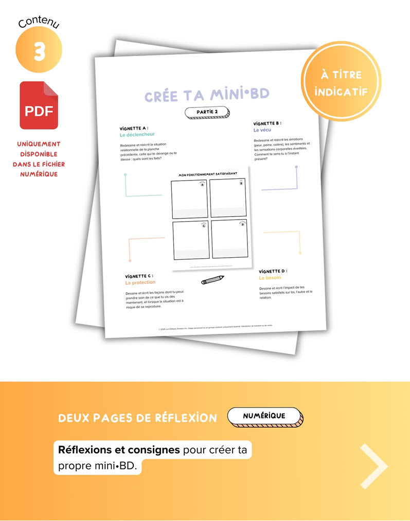 Les sentiment en BD - Inutilité | PDF Éditions Émotion