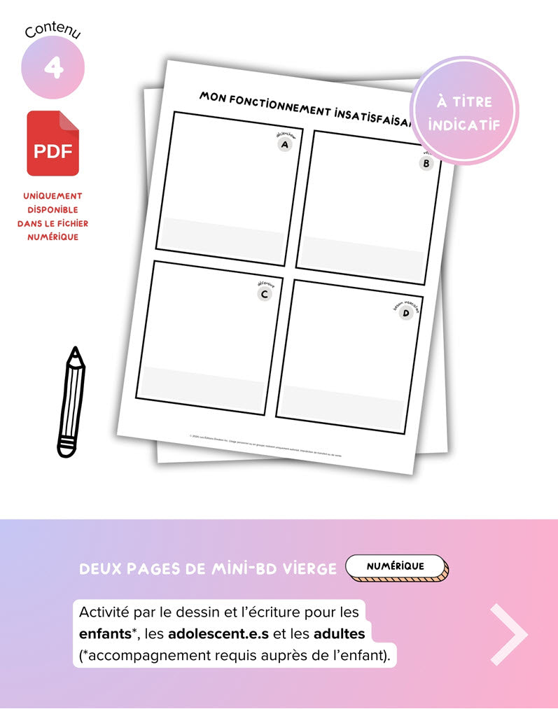 Les sentiment en BD - Invisibilité | PDF Éditions Émotion