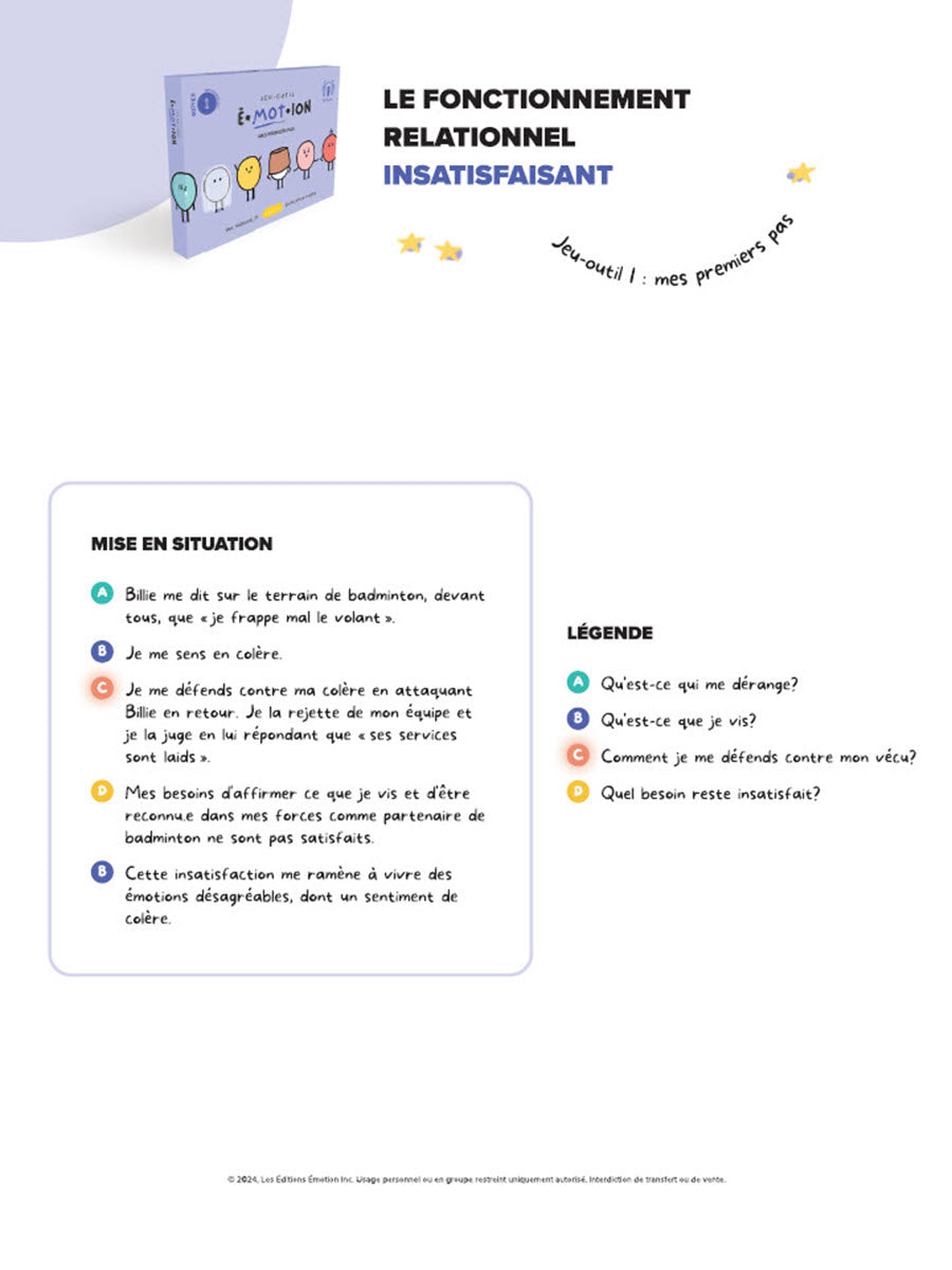 Le fonctionnement relationnel | PDF Éditions Émotion