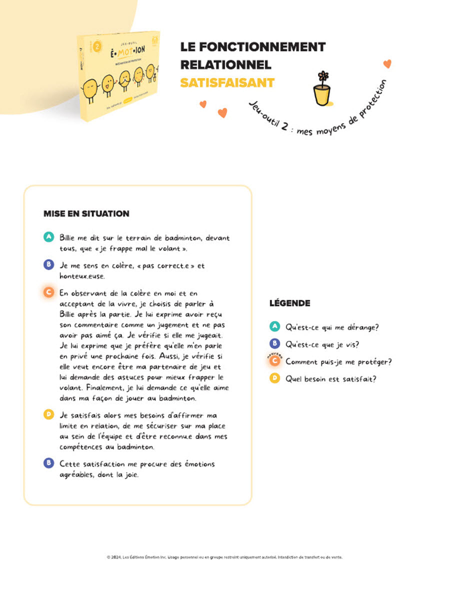 Le fonctionnement relationnel | PDF Éditions Émotion