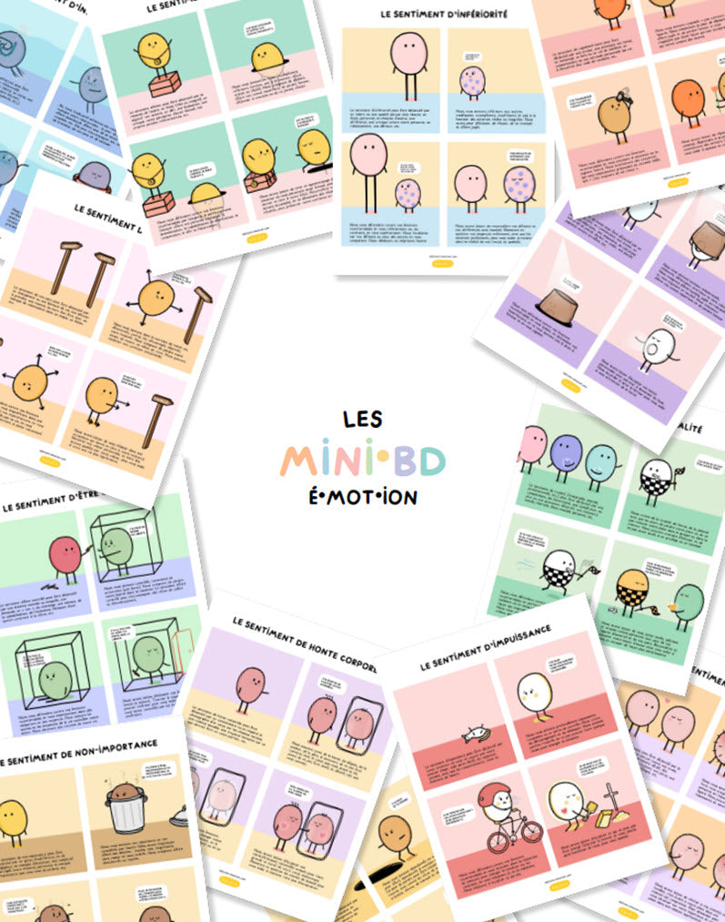 Les sentiment en BD | PDF Éditions Émotion